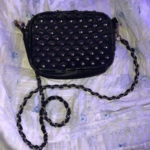 Forever 21 black cross body purse
